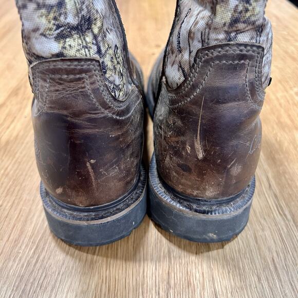 Cabela’s Cowboy Work Boots Camo Hunting Men’s Size 9 - Picture 4 of 6